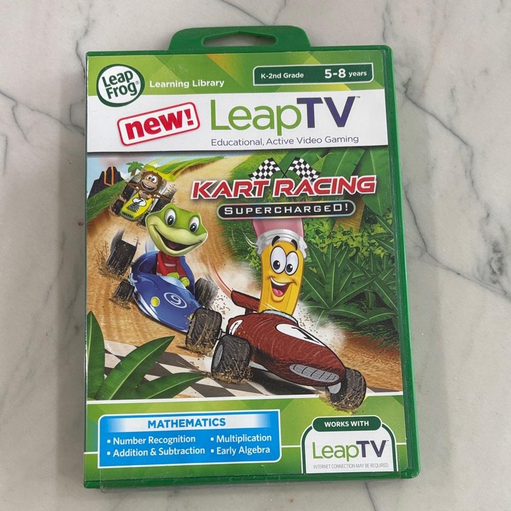 LeapTV Kart Racing Game - Green